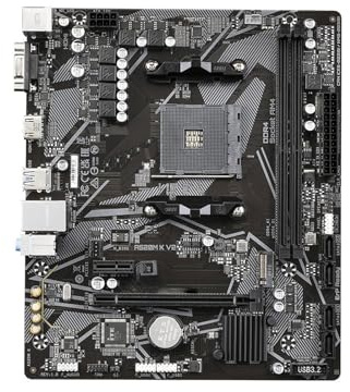 Placa Madre Placa Base Fit For GIGABYTE A520M K V2 A520 AM4 for procesadores Ryzen 5/7/9/3 5600X 5700X 5950X DDR4 M.2 Micro ATX