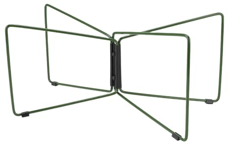 Tomantery Camping, Faltbarer Kühlständer, Tragbarer Edelstahlhalter für Berge und Schnee Im Freien, 1 X Ständer für Universelle Eisbox-Aufbewahrungstasche (OD Grün)