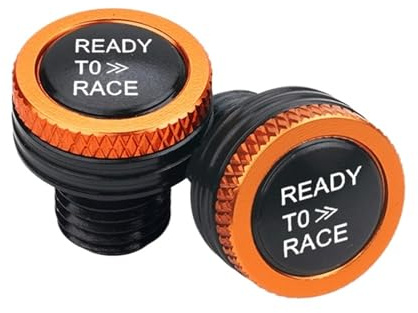 Cache-rétroviseur de moto, bouchon de trou, en all Pour KT@&M Du@&ke 390 1290 790 890 690 1090 1190 990 125 250 Pièces Détachées Pour Motos Bouchons Pour Trous De Rétroviseurs(Orange-Duke890 1290)