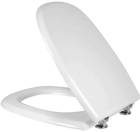 Made in Italy Tavoletta WC da Bagno, Copriwater Compatibile per Tesi Ideal Standard, Colore Bianco
