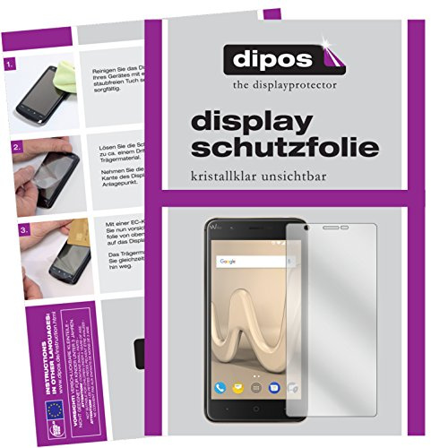 dipos I 6x Screen Protector compatible with Wiko Harry Protection Films clear