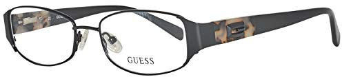 GUEX5 GU2411 52B84 Brille GU2411 52B84 Oval Brillengestelle 52, Schwarz