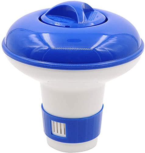 Distributore di prodotti chimici, dispenser galleggiante di cloro, automatico, dispositivo di dosaggio per piscine e spa