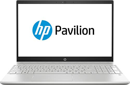 HP Pavilion 15-cs1053ng (15,6 Zoll / Full HD IPS) Laptop (Intel Core i7-8565U quad, 16 GB DDR4 2DM, 512 GB SSD, Nvidia GeForce GTX 1050Ti with MAX-Q design 4 GB, Windows 10 Home) silber