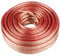 O&W Security Cable de altavoz de alta gama para audio HiFi CCA, 50 metros, 2 x 4 mm, cable de cobre transparente