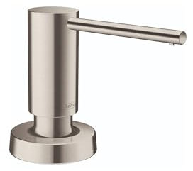 Hansgrohe 40448801 Soap Talis Spender, Stahloptik