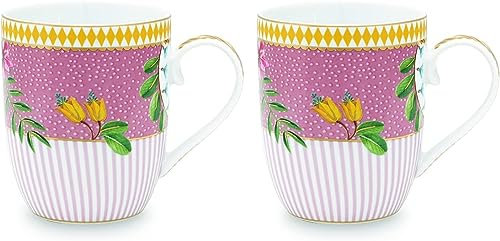 PiP Studio 51002218 La Majorelle Becher small pink 0,145 l 2 Stück (1 Set)