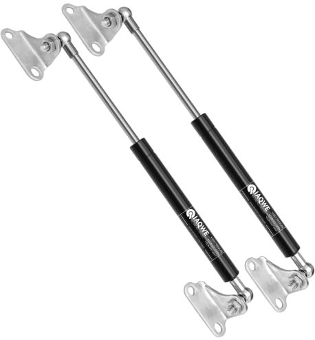 15 Inch 67Lb/300N Gas Spring Struts Lift Supports for RV Bed Tool Box Cabinet Floor Hatch Trash Bin Outdoor Bench 2Pcs by IAQWE