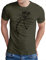 OM3® Bicycle Fahrrad T-Shirt - Herren - Vintage Radsport Radfahrer - Oliv-SW, M