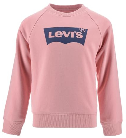 Levi's Kids Key Item Logo Crew Girls, Pink, 14 Years