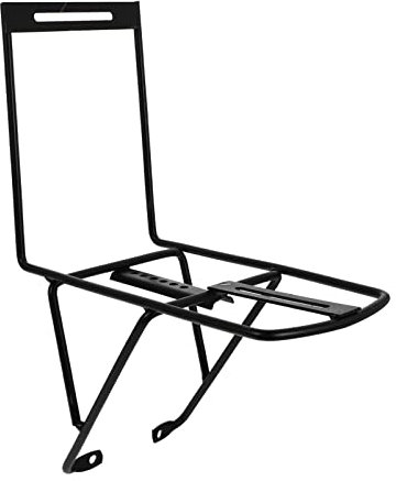 BESPORTBLE Fahrradträger Vorne Vorderer Fahrradträger Hollandrad Zubehör Vordere Und Hintere Gepäckträger Faltbares Fahrrad Bike Front Carrier Stahl Fahrradausrüstung Vorher Und Nachher