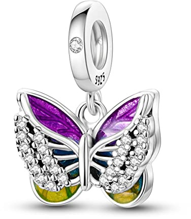 MULA Charms Anhänger Silber 925 für Armbänder, Kompatibel mit Europäischen Armbändern und Halskette für Frauen