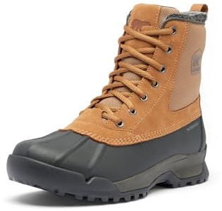 Sorel Herren Buxton Lite Boot WpSchneestiefel | warme Füße bei Kälte & Schnee, sicherer Tritt bei jedem Wetter, robuster Halt für Outdoor Abenteuer, wetterschutz bei Nässe