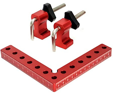 Pince à Angle Droit à 90 Degrés, équerre De Positionnement à 90 Degrés 120 X 120mm Outillage De Menuiserie Bois Serre Joint Pince à Angle Droit, Bloc De Positionnement à 90 Degrés