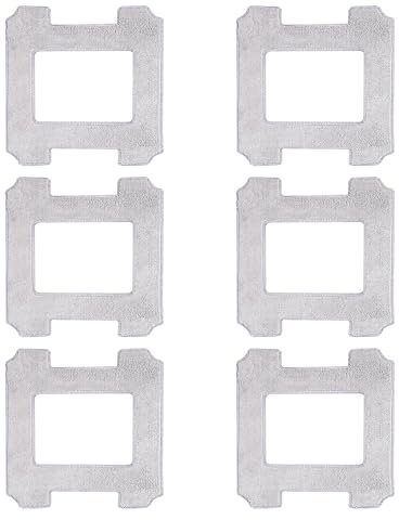 JYAILIFES 6 accessori per robot lavavetri ECOVACS WINBOT W2/W2 Omni, 6 panni accessori