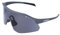 Gamswild WS2140 Fahrradbrille grau - Sonnenbrille - schnelle Rennradbrille - bruchsichere Polycarbonatgläser mit 100% UV400 Schutz – 28g