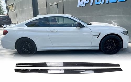 MpTuned Seitenschweller Carbon Optik für 4er F32 F33 F36 2014-2020 420i 430i 435i 440i 418d 420d 430d 435d