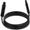 4 Pin Backup Camera Extension Cable 6.5Ft/2M Rear View Reverse Camera Extension Cable Car Reversing Dash Cam Cord Wire 4Pin Male to Female for Car Vehicle Truck Camper Trailer Bus Van (Black, 2M)