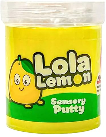 Putty Pals Collection - Lola Lemon - Slime Party Sensory Putty Creative Activity -Educational Stress Relief Toys for Girls Boys Kids- Best Toys Gifts