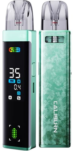 Uwell Caliburn G3 Pro 3,0ml 1000mAh Pod System Kit Farbe Frozen Grün