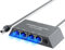 Adattatore Ethernet 4 Porte per Starlink Gen 3/Starlink Mini - Gigabit LAN (1 Gbps) per reti esterne cablate - Connessione simultanea di 4 dispositivi