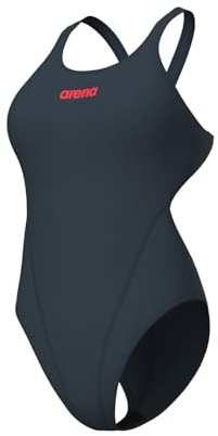 ARENA Solid Swim Tech Team One Piece Damen Badeanzug, Schnell Trocknender Badehose, Sportliche Bademode MaxLife Eco Gewebe Mit Maximaler Chlorbeständigkeit Und UPF 50+ UV-Schutz