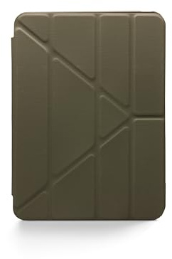 TRUNK – Oliva Oscuro – Funda para iPad Origami de 11 pulgadas Pro – La funda delgada y duradera con clic de poliuretano proporciona un agarre seguro y cómodo sin comprometer el diseño. Ahorra batería