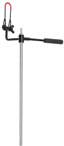 PxQuerantic Tige d’Extension pour foreuse de Glace, Manche en Acier allié de 70 cm pour Forage Profond, Compatible avec la Plupart des foreuses de Glace pour la pêche sur Glace et l’utilisatio