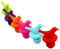 Bouchon de Bouteille de Vin, par Louischoice, Bouchon à Vin en Silicone, Mignon, Décoratif, Couleurs Assorties, Lot de 6