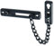Alise Chain Door Guard Lock, Door Chain Locks with Safety Spring Anti-Theft Press Latch, 5 Inch Body, 6.7 Inch Chain, Matte Black (1 Pack)