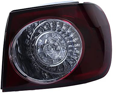 BESTPRICE 1x Heckleuchte rechts LED außen mit Lampenträger Kompatibel mit VW GOLF PLUS 5 (5M1, 521)