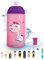 FreeWater Trinkflasche, 500 ml, Katze: schadstofffrei, spülmaschinengeeignet, auslaufsicher, langlebig