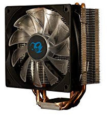 DeepGaming Cyclone II LED - Refrigerador CPU silencioso, compatible con AMD/Intel, ventilador 12cm, 1800RPM, LED azul