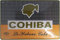 Retro Zigarren Blechschild passend für COHIBA Liebhaber und Genießer – geprägtes Blechschild, 30 x 20 cm