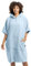 HOMELEVEL Badeponcho Damen und Herren - Surf Poncho aus 100% Baumwolle - Tuch für Erwachsene - Unisex Bademantel - Badetuch mit Kapuze