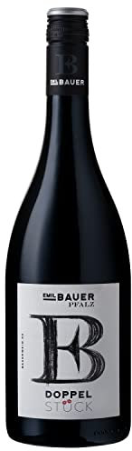Emil Bauer „Doppelstück“ Cuvée, Trockener Rotwein aus der Pfalz (1 x 0.75l)