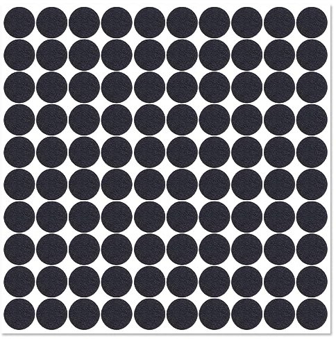 100 Stück 3mm filzgleiter selbstklebend, filzgleiter für stühle, Stuhl filzgleiter, Filz für stühle, stuhlgleiter, klebefilz, antirutsch, möbelgleiter-Set für empfindliche böden(15mm)