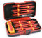 Kafei 13 Pièces Vde Isolé Tournevis Set -V Haute Tension 1000 V Magnétique Fente Torx Tournevis Main Outils Rouge & Jaune