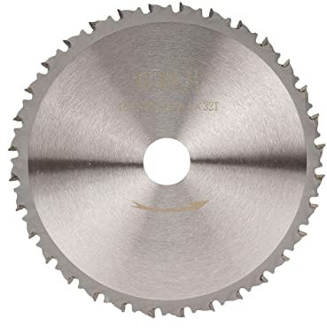 Punta De Carburo De Tungsteno De 180mm Y 7 Pulgadas, Disco De Hoja De Sierra Circular De 32T, Disco De Corte De Metal, Taladro, Herramienta De Carpintería