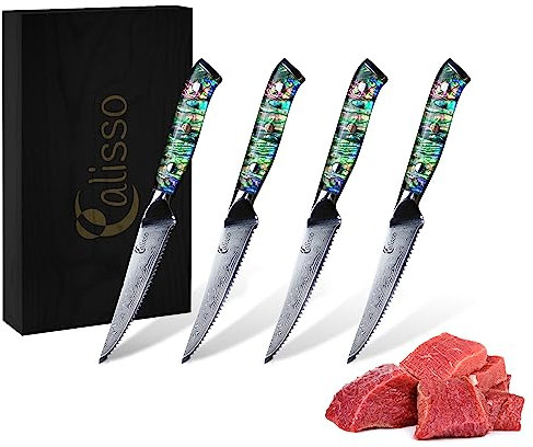 Calisso Abalone Steakmesser Set
