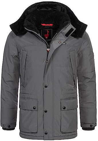 Höhenhorn 25 Mangard Herren Winter Jacke Grau Gr. XL