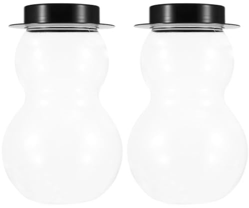 TOVINANNA Empty Packing Bottles Snowman Shape 3l Water Bottle Reusable Drinking Bottle for Milk Tea Juice Hot Cold Drinks