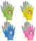 BORISCA 4 Paar Gartenhandschuhe Kinder, 4 Farben Arbeitshandschuhe Kinder Cartoon, Niedliche Igel kinderhandschuhe Garten Verschleißfeste Rutschfeste Schutzhandschuhe für 3-5 Jahre kinder