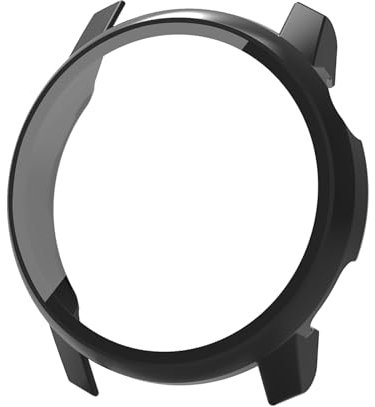 KAHDGSS Funda protectora de policarbonato antiarañazos + protector de pantalla para 3 fundas con película de vidrio templado para reloj inteligente