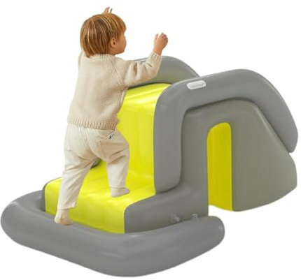 Veeteah Toboggan gonflable de piscine, toboggan gonflable pour piscine, Toboggan aquatique pour piscine, Glissière d'eau gonflable, toboggan de piscine, Center de jeu gonflable, accessoires de piscine