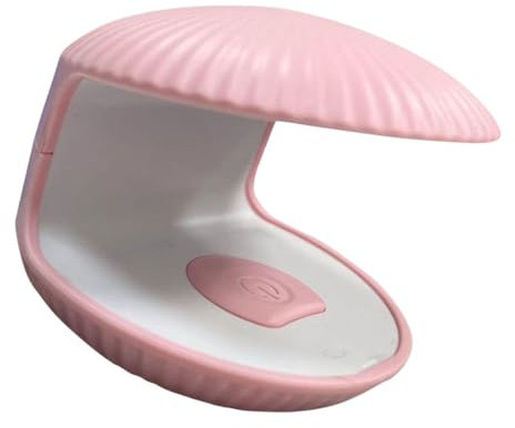 AUTSUPPL Mini USB Nail Lamp Pink Cord Nail Polish Dry Lamp for Manicure Suitable for Home and Travel