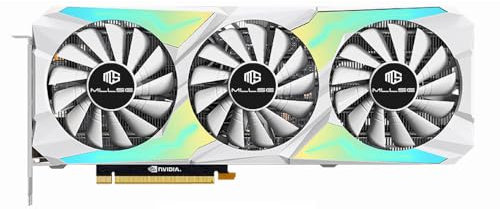 MLLSE GeForce RTX 3070 Gaming Graphics Card, 8GB GDDR6, 256-Bit, PCIe 4.0, Triple Fan Cooling, 3X DisplayPort & HDMI, VR-Ready GPU for Gaming & Content Creation, for Desktop PCs