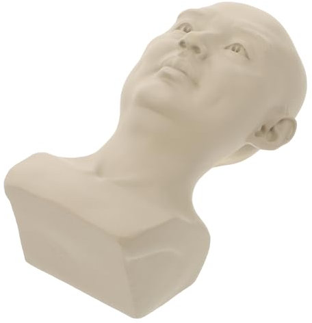 Gadpiparty Gipsunterrichtshilfen Skizze Zum Lernen Einer Büstenskulptur Skizzieren Sie EIN Trainingsbüstenmodell Büste Skulpturen Skizze Einer Übungsstatue Lehrhilfe Statue Zeichnen Harz