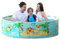 Piscina pieghevole, non gonfiabile, impermeabile, 80 cm, 120 cm, 150 x 45 cm, salvaspazio, portatile, per giardino, giardino, feste in acqua