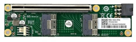 Koolenry PCle4.0 SFF-8654 Conversion Board PCIe4.0 to SFF-8654 Converter SFF-8654 to PCIe 4.0 X16 Adapter Card